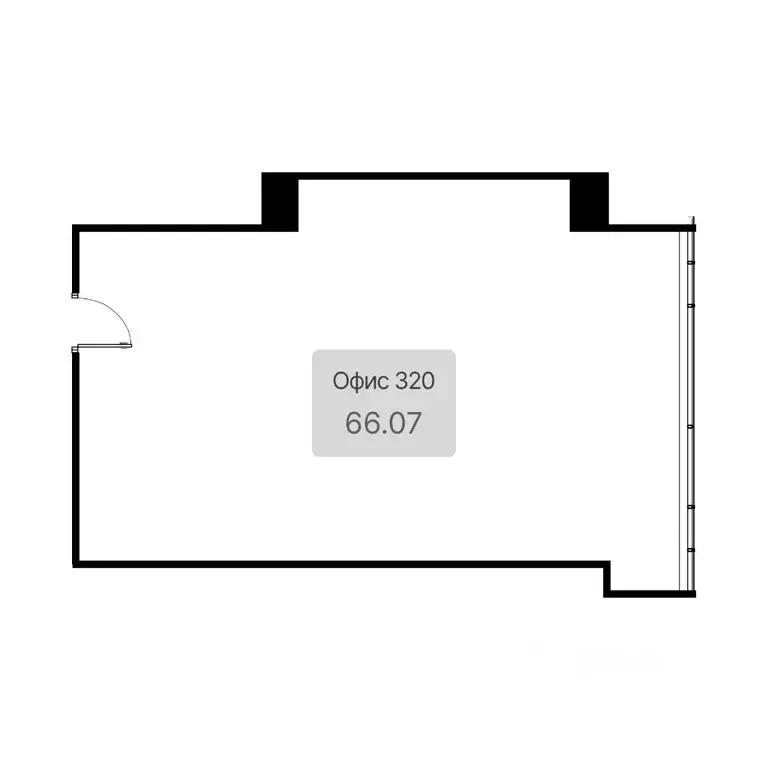 Офис в Краснодарский край, Краснодар Ставропольская ул., 19/1 (66 м) - Фото 2