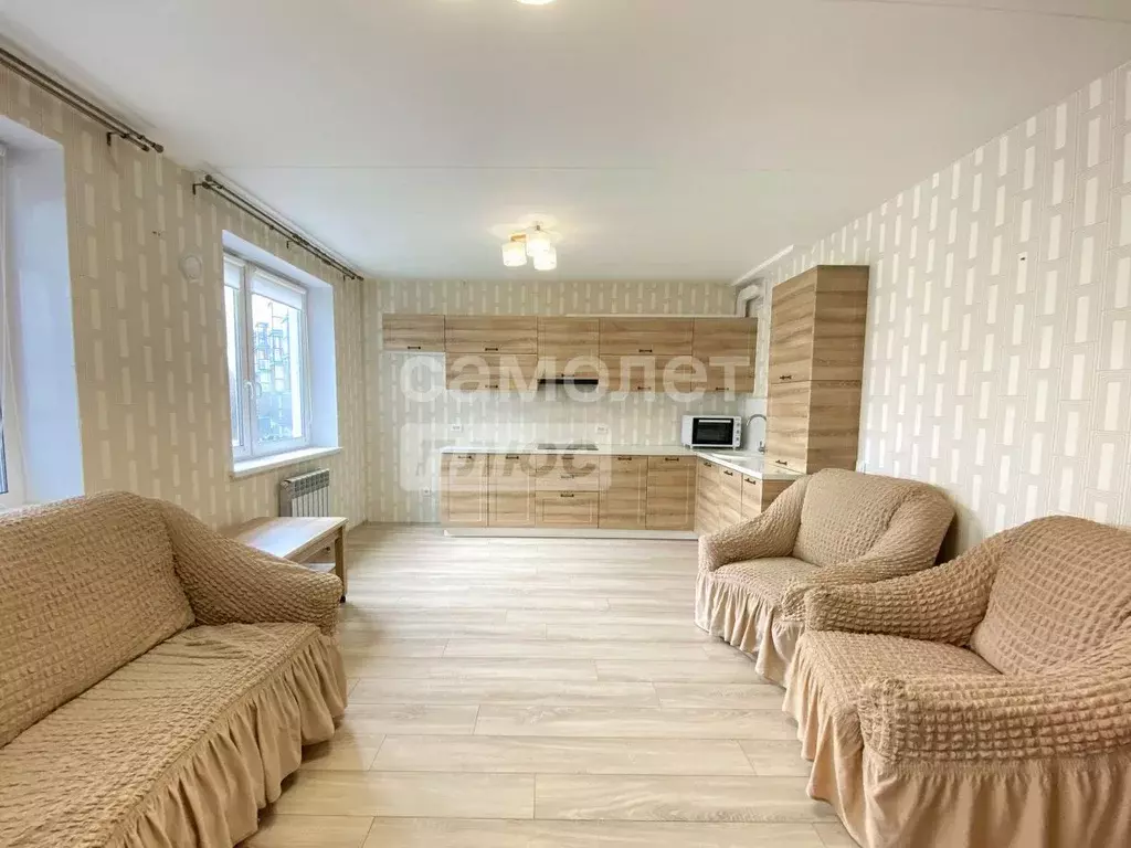 2-к кв. Карелия, Петрозаводск ул. Чистая, 19 (52.1 м) - Фото 0