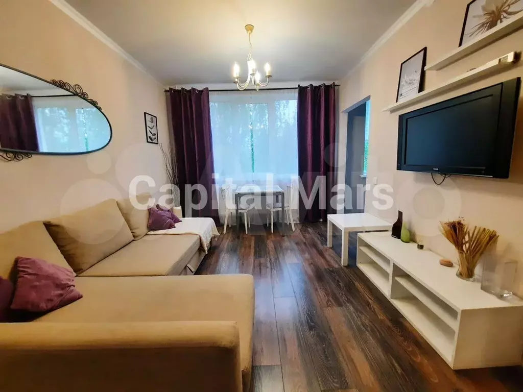 2-к. квартира, 44 м, 6/9 эт. - Фото 1