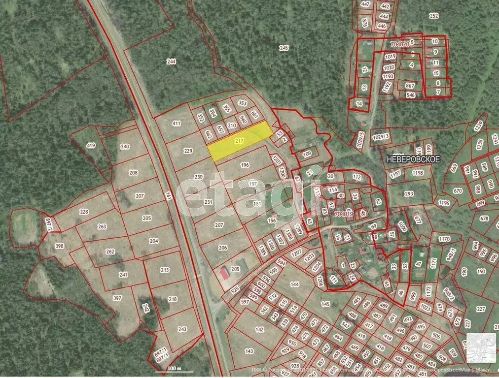 Участок в Вологодская область, с. Неверовское  (78.0 сот.) - Фото 1