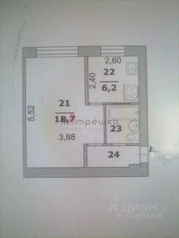 1-к кв. Белгородская область, Белгород просп. Богдана Хмельницкого, ... - Фото 0