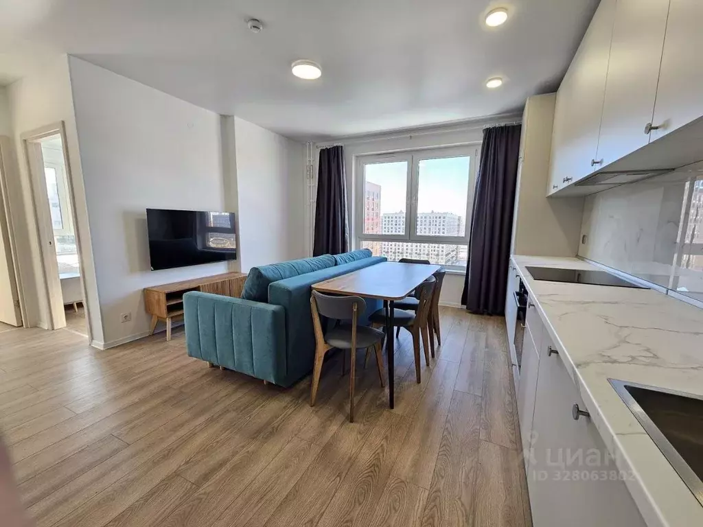 3-к кв. Москва ул. Большое Понизовье, 8 (48.2 м) - Фото 2