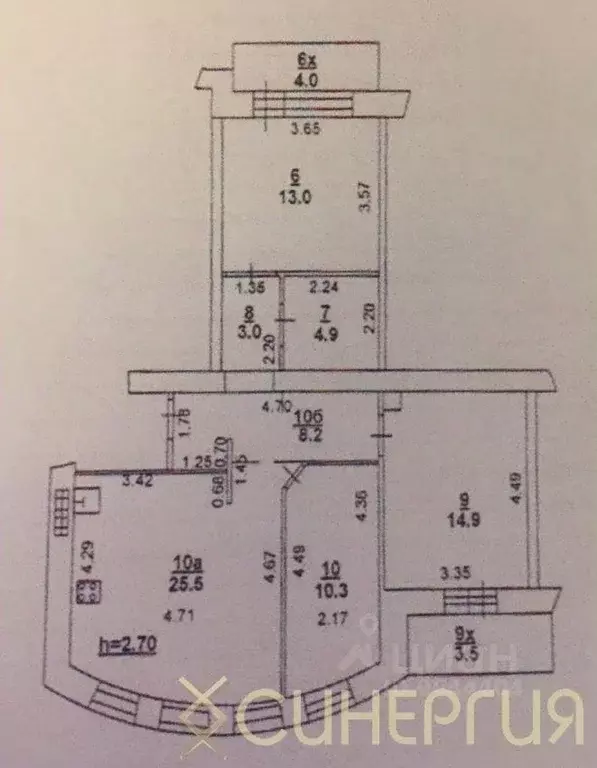 3-к кв. Ростовская область, Ростов-на-Дону Филимоновская ул., 78 (83.0 ... - Фото 1