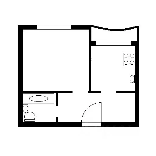 1-к кв. Московская область, Балашиха Трубецкая ул., 102 (49.2 м) - Фото 2