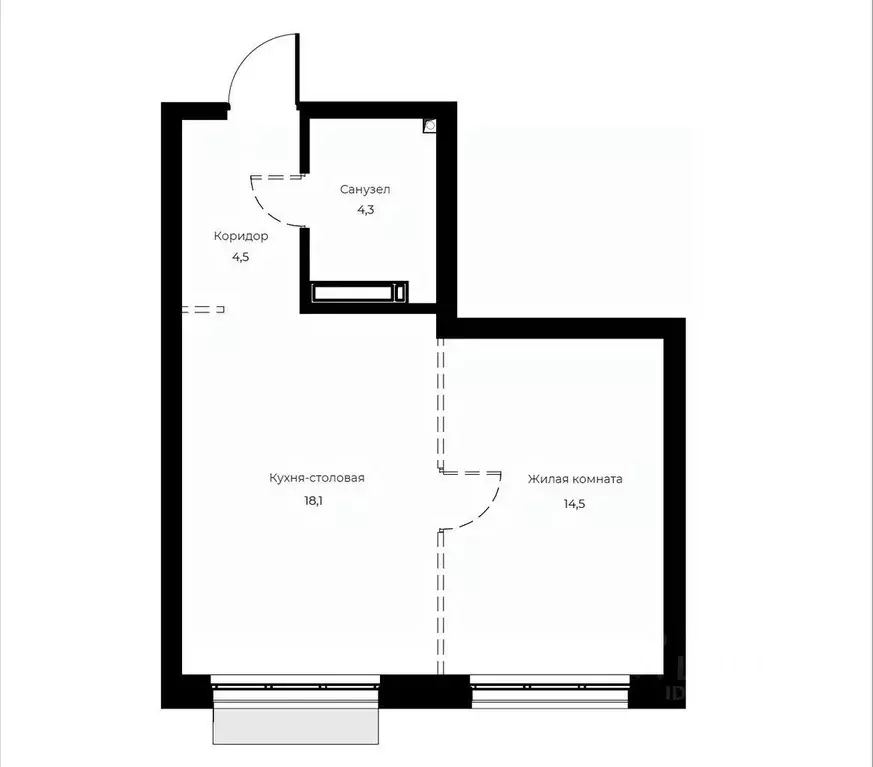 1-к кв. Пензенская область, Пенза Велларт Сити жилой комплекс (41.2 м) - Фото 1