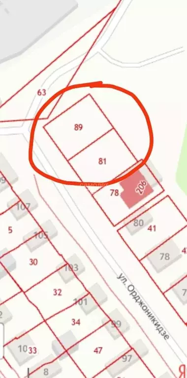 Участок в Самарская область, Сызрань ул. Орджоникидзе (5.0 сот.) - Фото 1