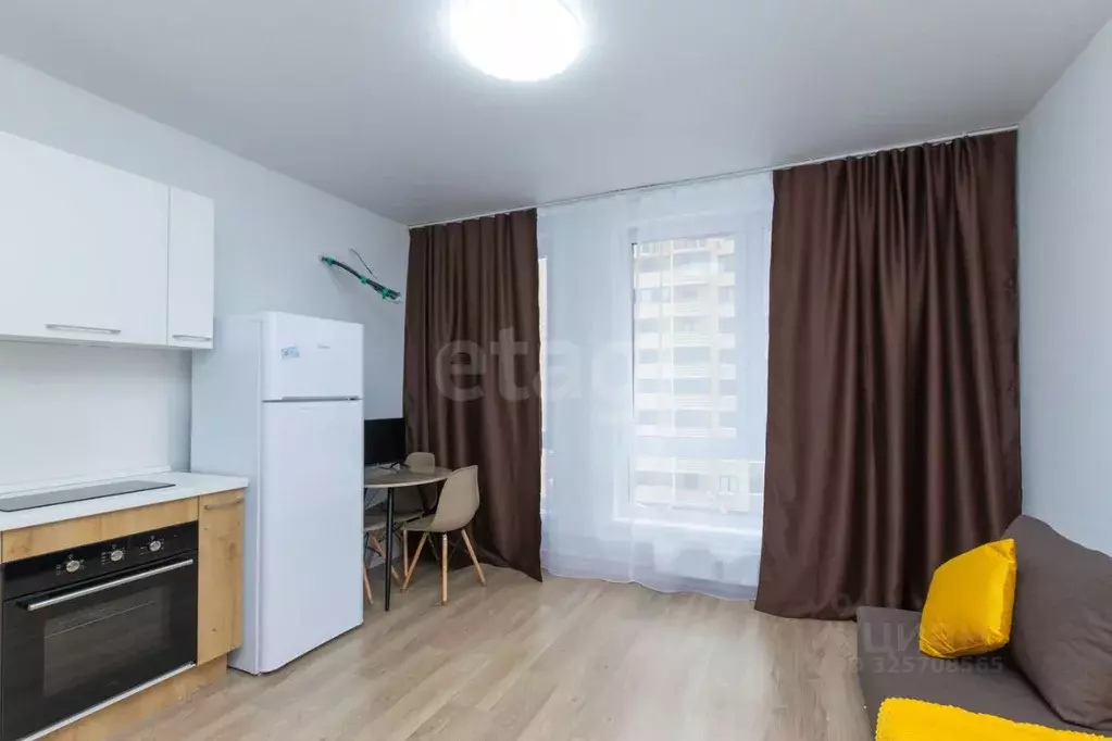 Студия Тюменская область, Тюмень ул. Юрия Рогачева, 9к2 (25.0 м) - Фото 2