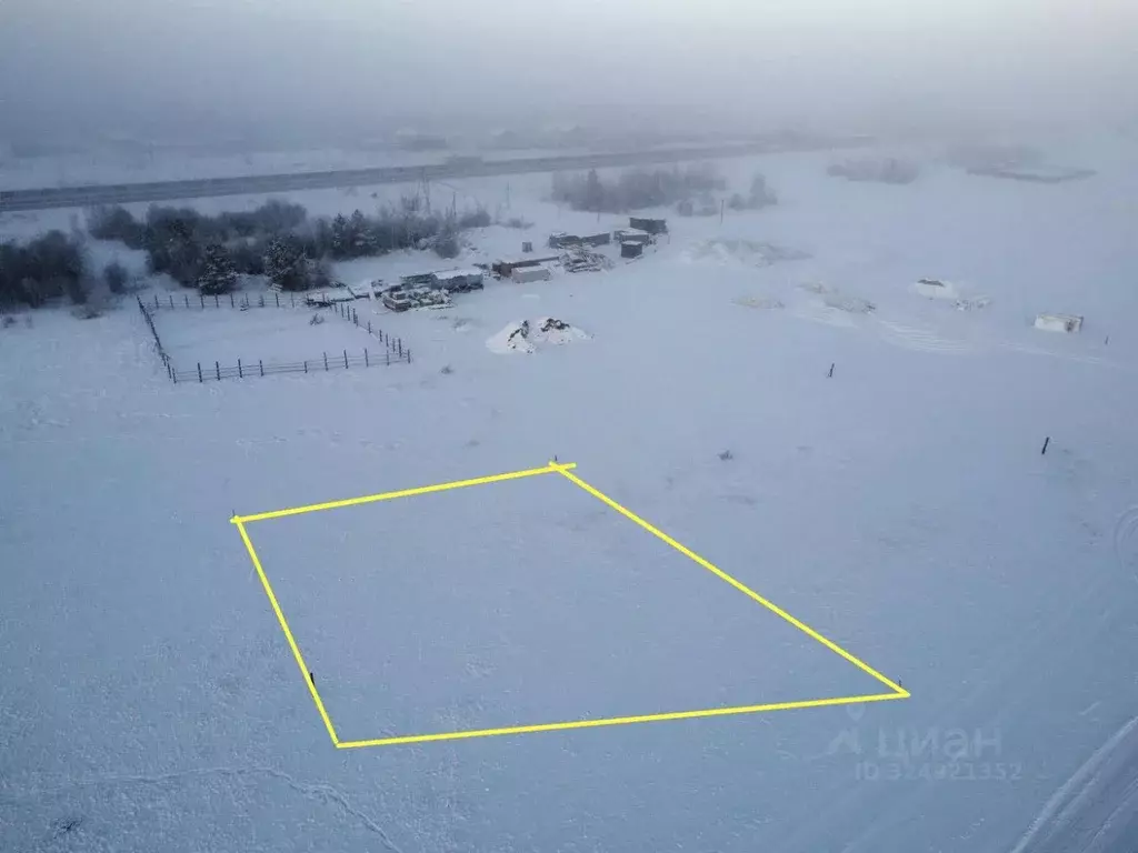 Участок в Саха (Якутия), Якутск ш. Покровское (10.0 сот.) - Фото 1