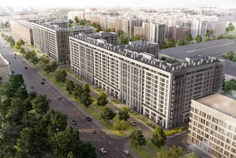 3-комнатная квартира: Санкт-Петербург, Выборгский район, муниципальный ... - Фото 1