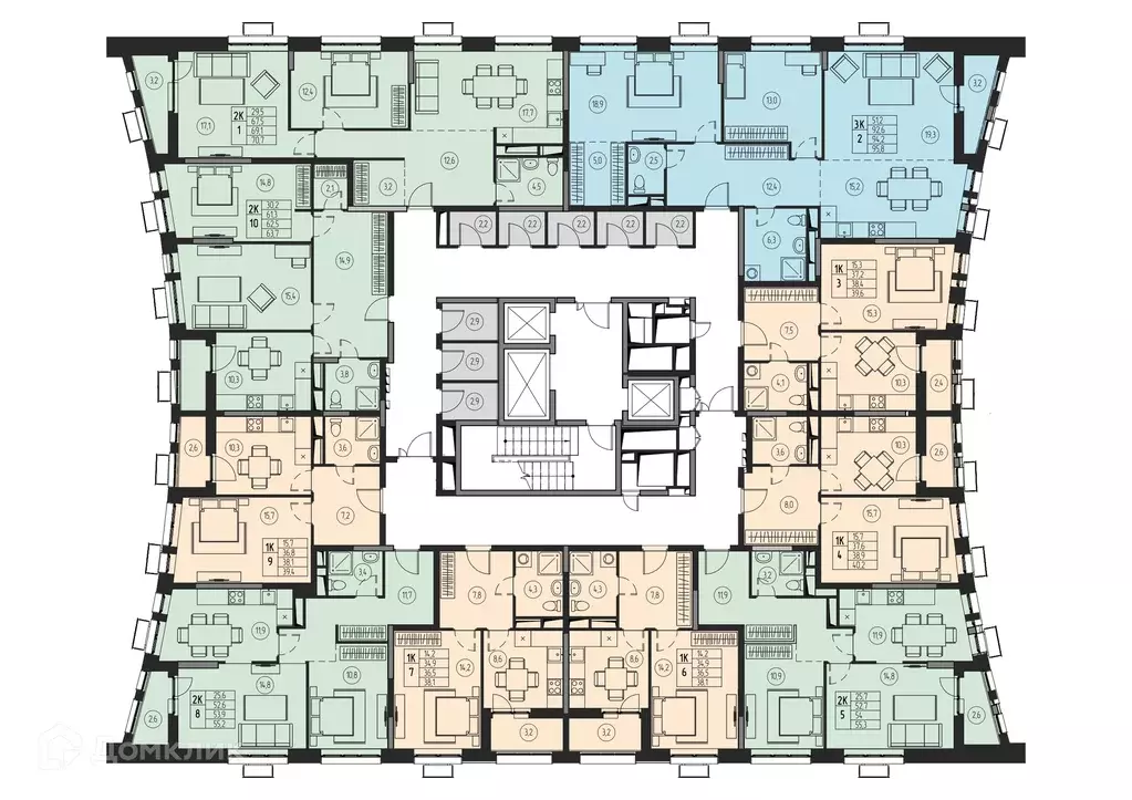 Продаётся 1-к квартира, 36.5 м - Фото 1