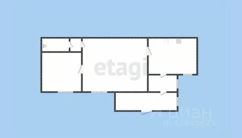 2-к кв. Костромская область, Кострома Комсомольская ул., 25 (60.0 м) - Фото 1