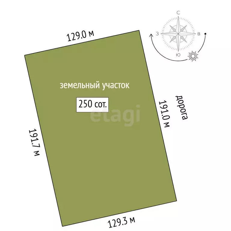 Участок в Тюмень (250 м) - Фото 0