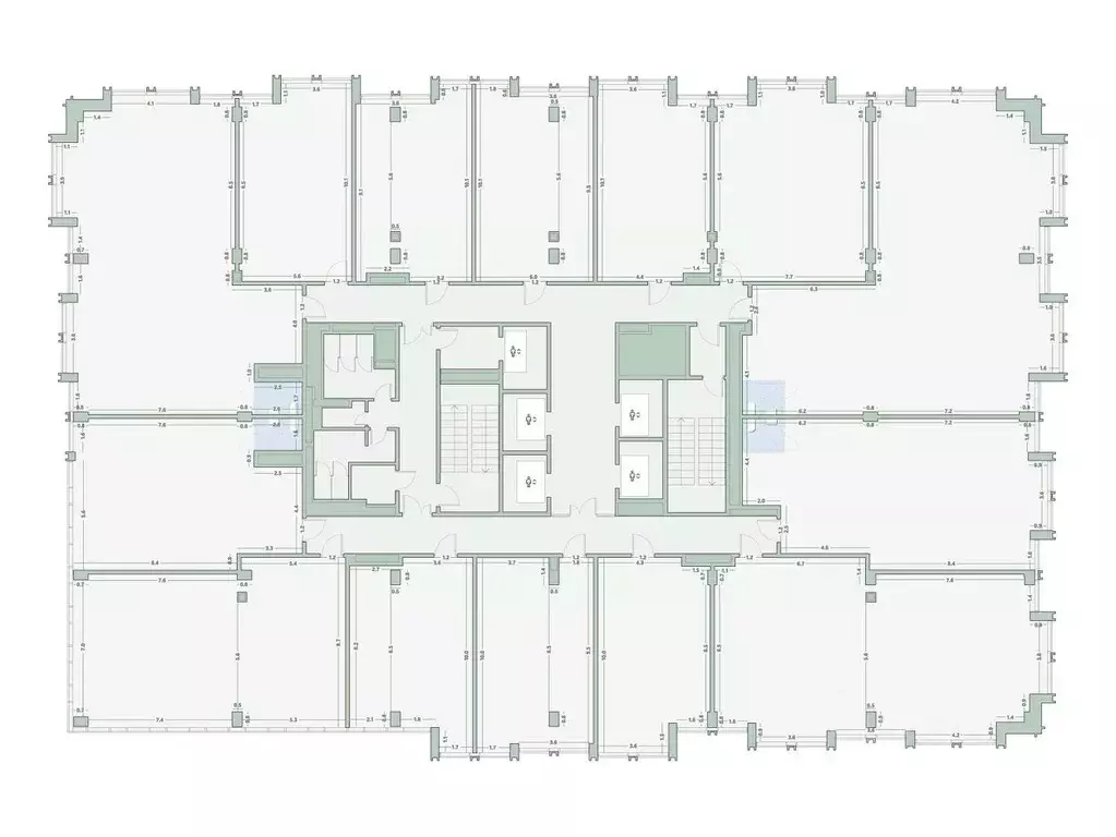 Офис в Москва 1-й Варшавский проезд, 1АС32 (186 м) - Фото 2