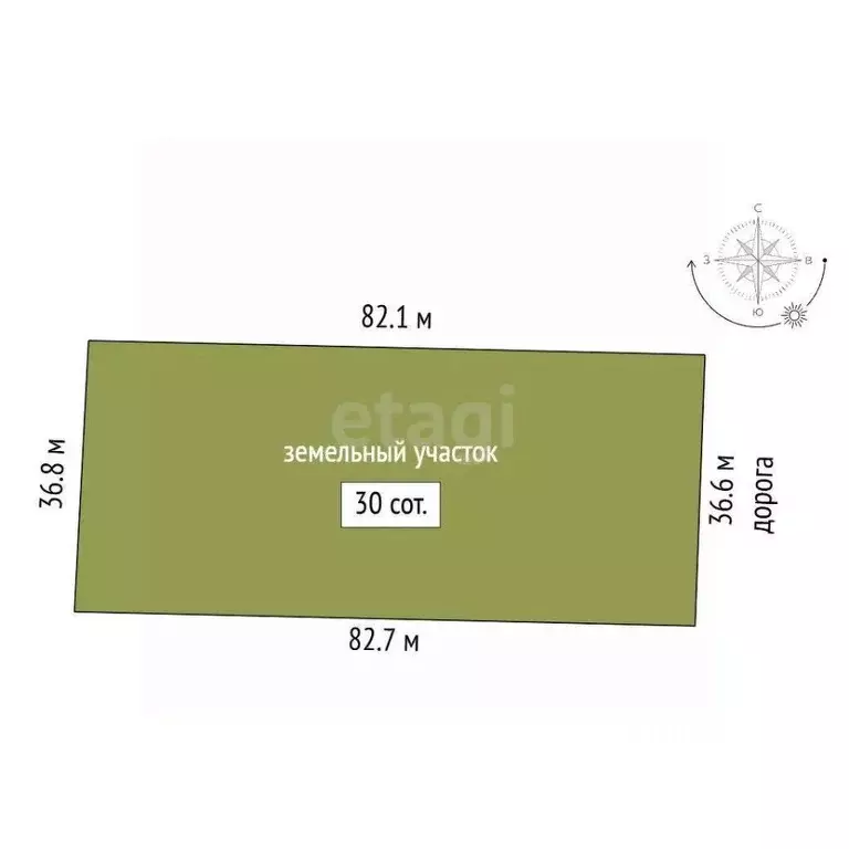 Участок в Ростовская область, Аксайский район, Щепкинское с/пос, пос. ... - Фото 1