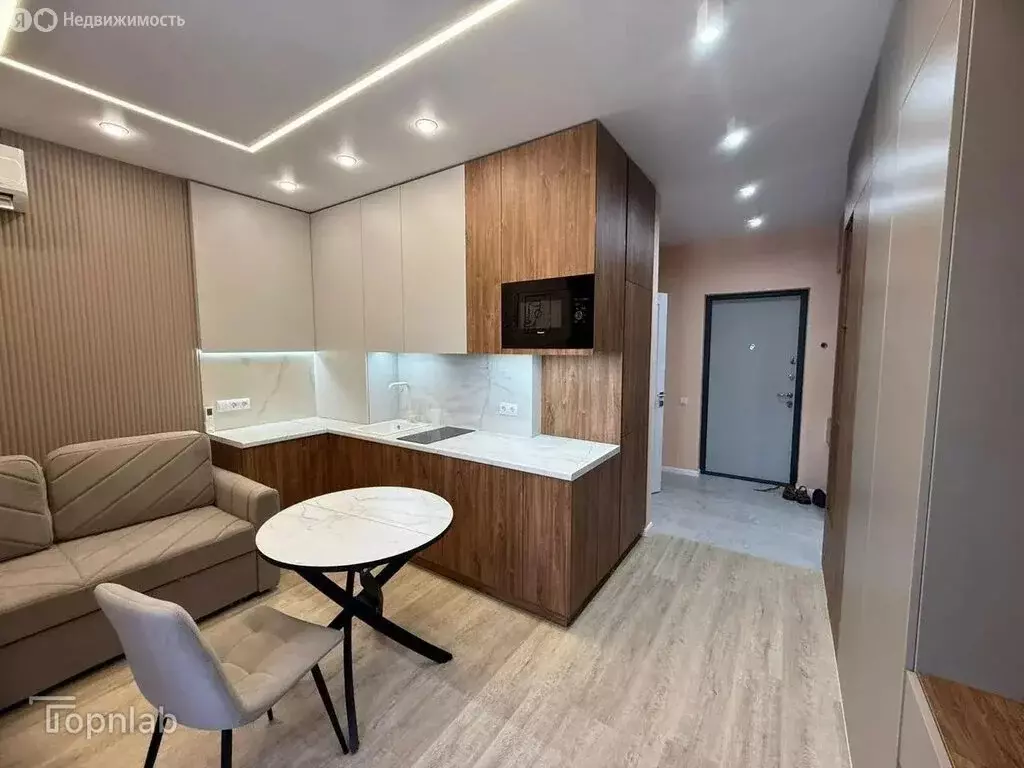 Квартира-студия: Астрахань, 1-й Таманский переулок, 25 (21.7 м) - Фото 1