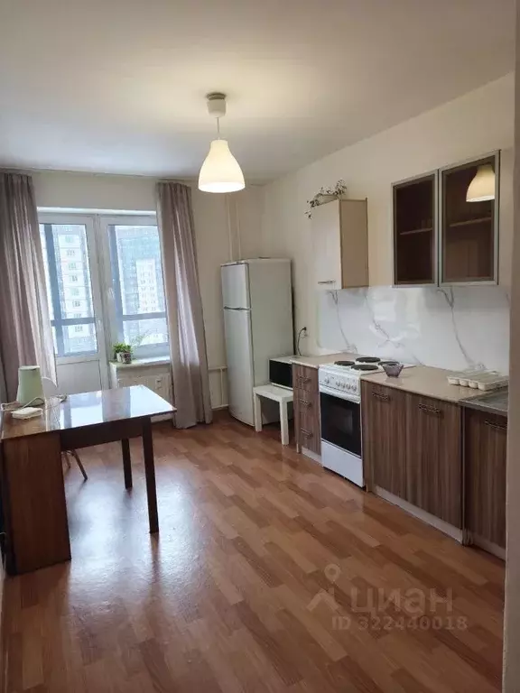 1-к кв. Санкт-Петербург пос. Парголово, ул. Федора Абрамова, 16к1 ... - Фото 1