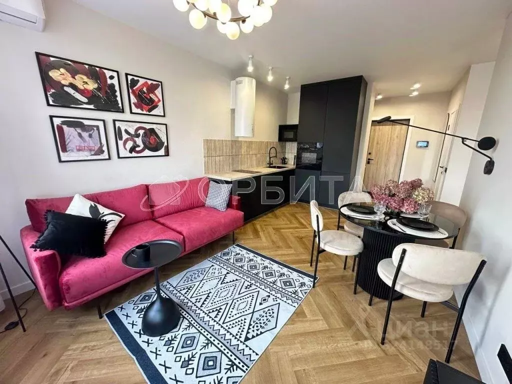 1-к кв. Тюменская область, Тюмень ул. Пожарных и Спасателей, 14 (43.5 ... - Фото 1