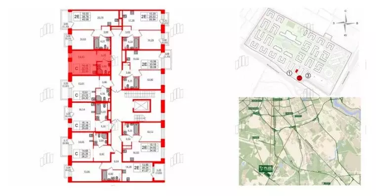 Студия Санкт-Петербург Волхонское ш., 5к1 (22.7 м) - Фото 2