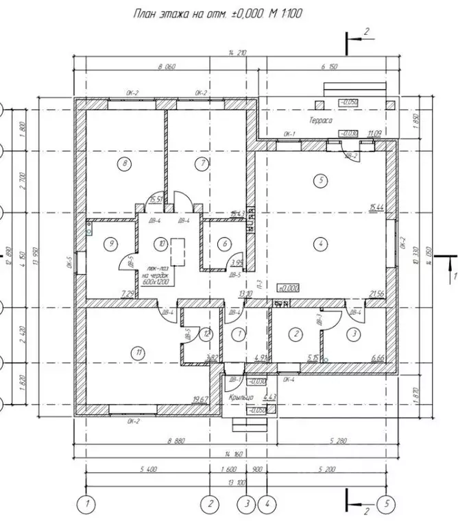 Дом в Липецкая область, Липецкий муниципальный округ, с. Косыревка ул. ... - Фото 2