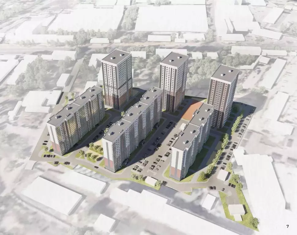 1-к кв. Воронежская область, Воронеж Городские Истории жилой комплекс ... - Фото 1