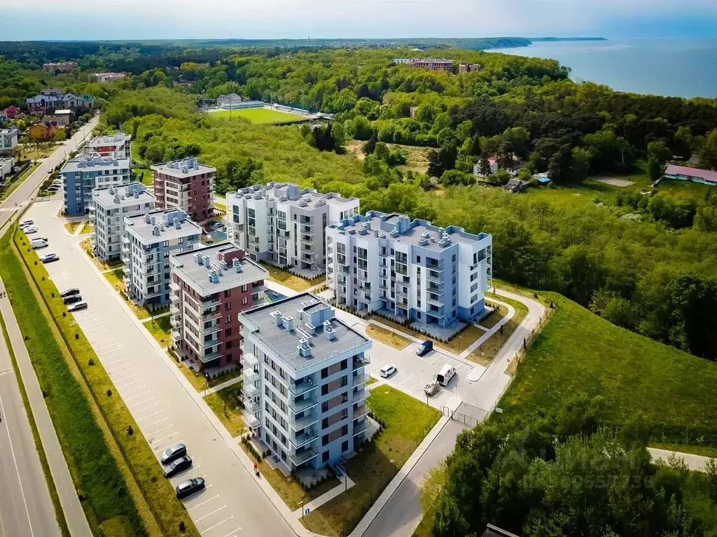 2-к кв. Калининградская область, Светлогорск Ольховая ул., 19к5 (42.0 ... - Фото 1