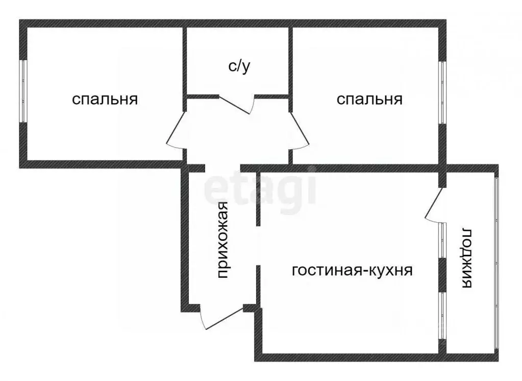 3-к кв. Приморский край, Владивосток ул. Можайская, 22 (65.5 м) - Фото 1