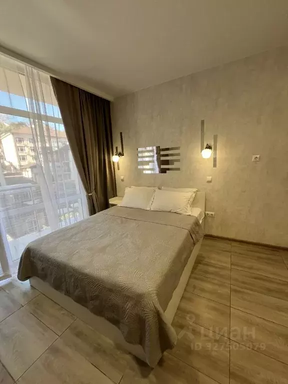 Студия Краснодарский край, Сочи ул. Гастелло, 27Бк1 (28.0 м) - Фото 1