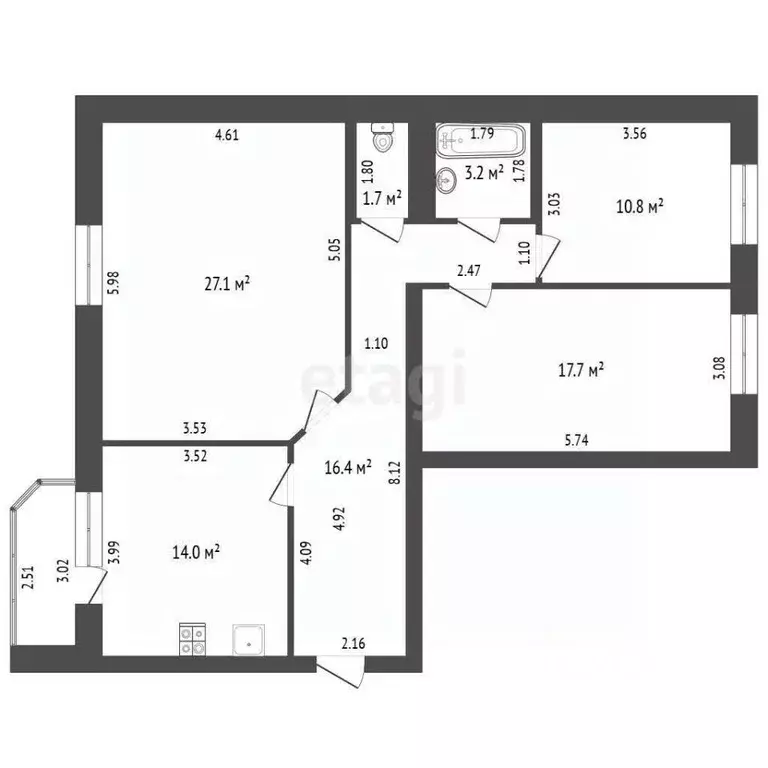 Офис в Марий Эл, Йошкар-Ола ул. Свердлова, 54 (128 м) - Фото 1