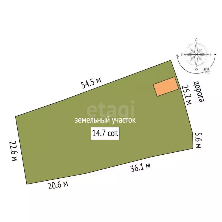 Дом в Тюменская область, Ялуторовский муниципальный округ, деревня ... - Фото 1