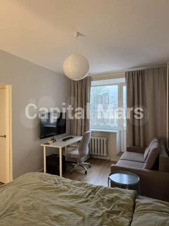 1-к. квартира, 30 м, 5/5 эт. - Фото 1