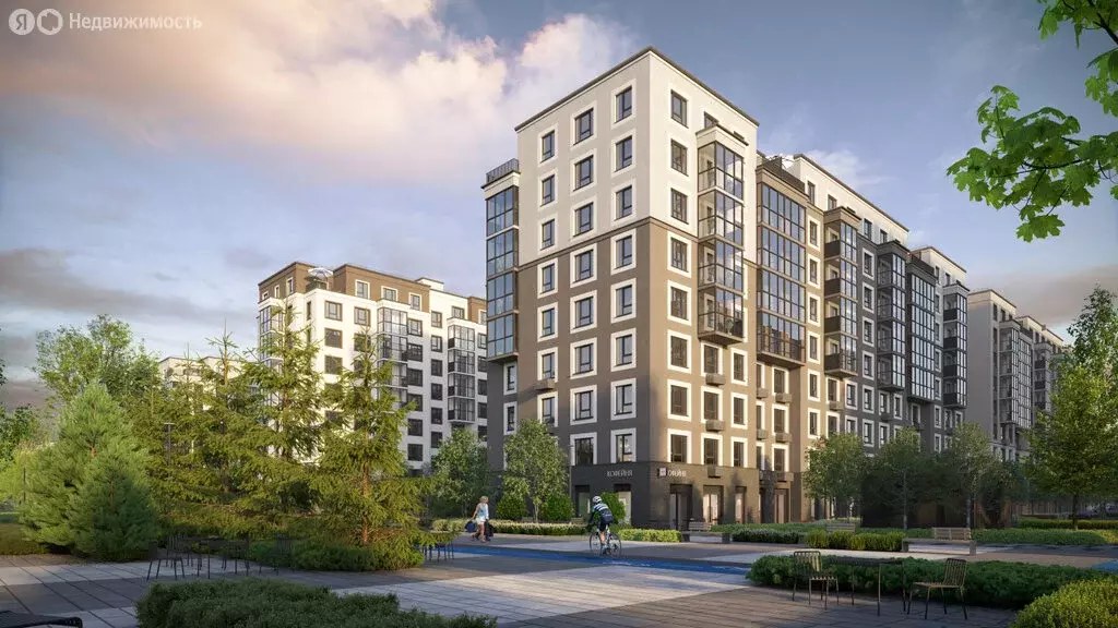 2-комнатная квартира: Новоселье, ЖК Брусника (64.16 м) - Фото 1