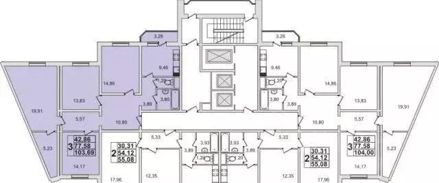 3-к кв. Московская область, Реутов Юбилейный просп., 72 (103.6 м) - Фото 1