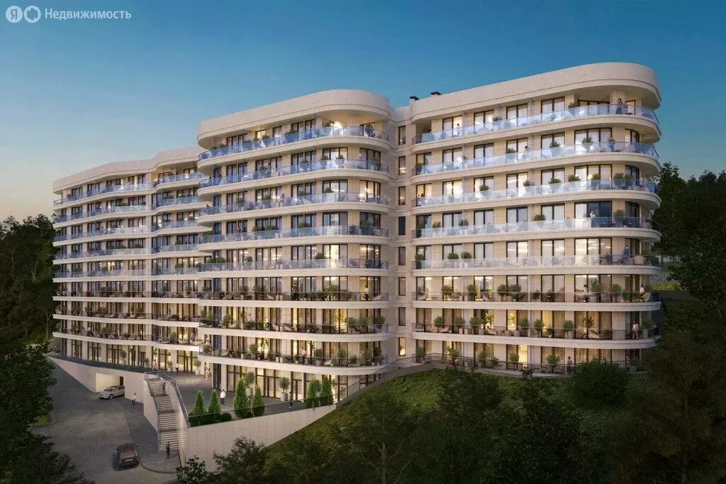 Квартира-студия: Ялта, улица Дражинского, 45А (31.9 м) - Фото 0