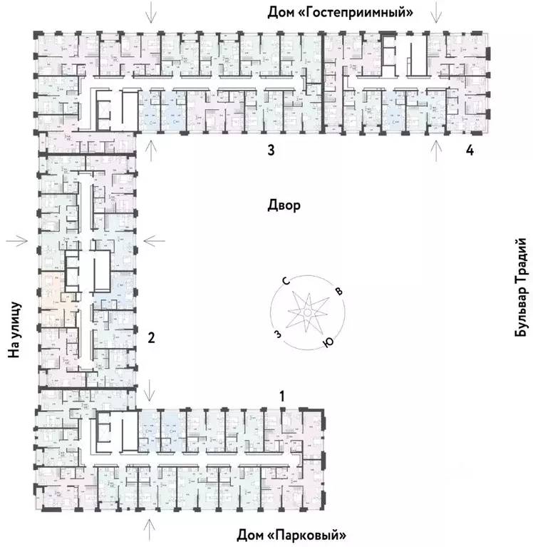 3-к кв. Тюменская область, Тюмень ул. Новоселов, 100 (79.83 м) - Фото 1
