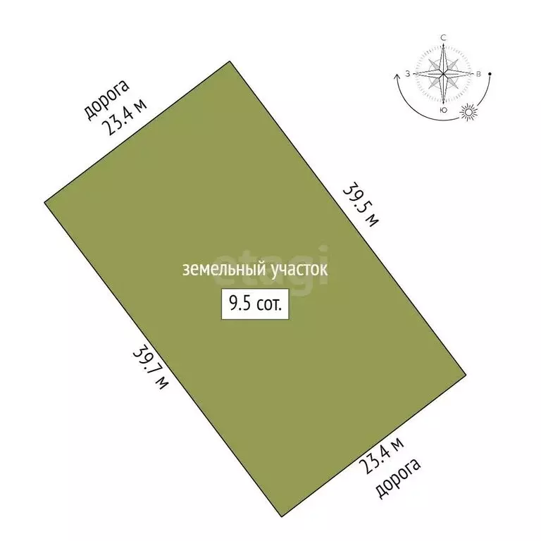 Участок в Ялуторовск, улица Генерала Уварова (9.5 м) - Фото 1