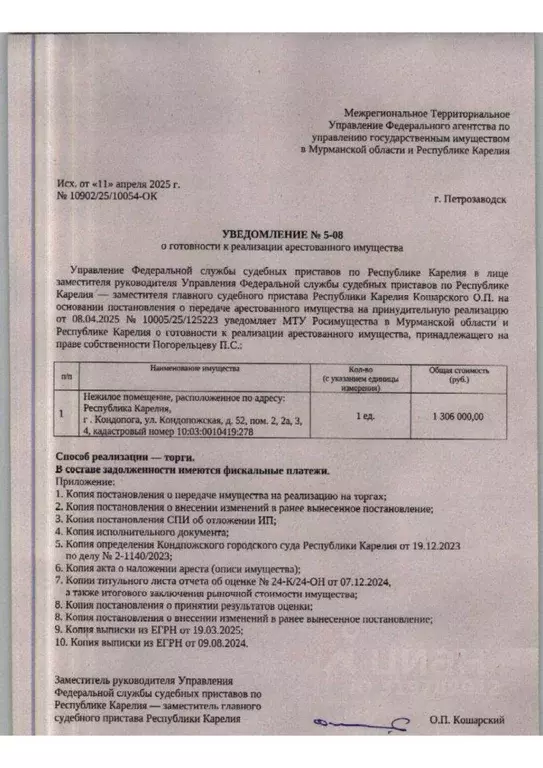 Помещение свободного назначения в Карелия, Кондопога Кондопожская ул., ... - Фото 0