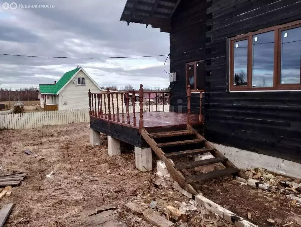 Дом в Вологодская область, Кирилловский муниципальный округ, деревня ... - Фото 1