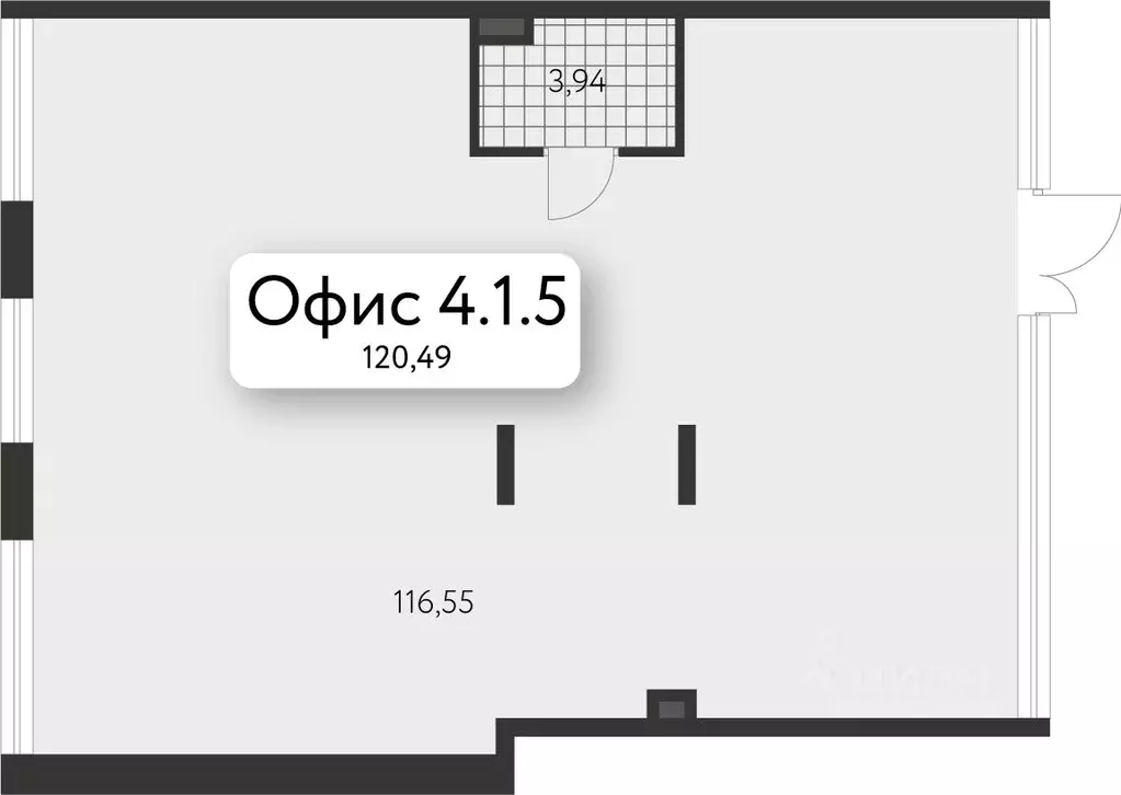 Офис в Свердловская область, Екатеринбург Академический мкр, 3-й кв-л, ... - Фото 1