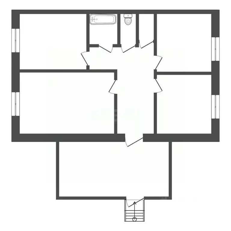 Дом в Амурская область, Тамбовский муниципальный округ, с. Садовое ул. ... - Фото 2