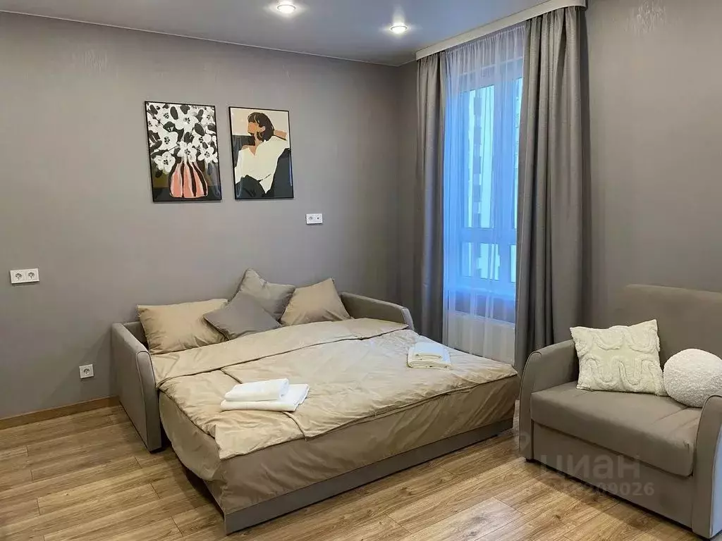 Студия Краснодарский край, Сочи ул. Искры, 88к2 (31.0 м) - Фото 0
