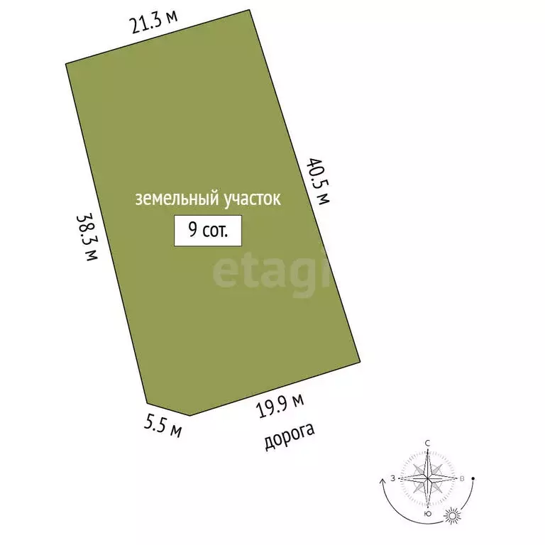 Участок в Аннинское городское поселение, ТСН СНТ Аннинские высоты (9 ... - Фото 1