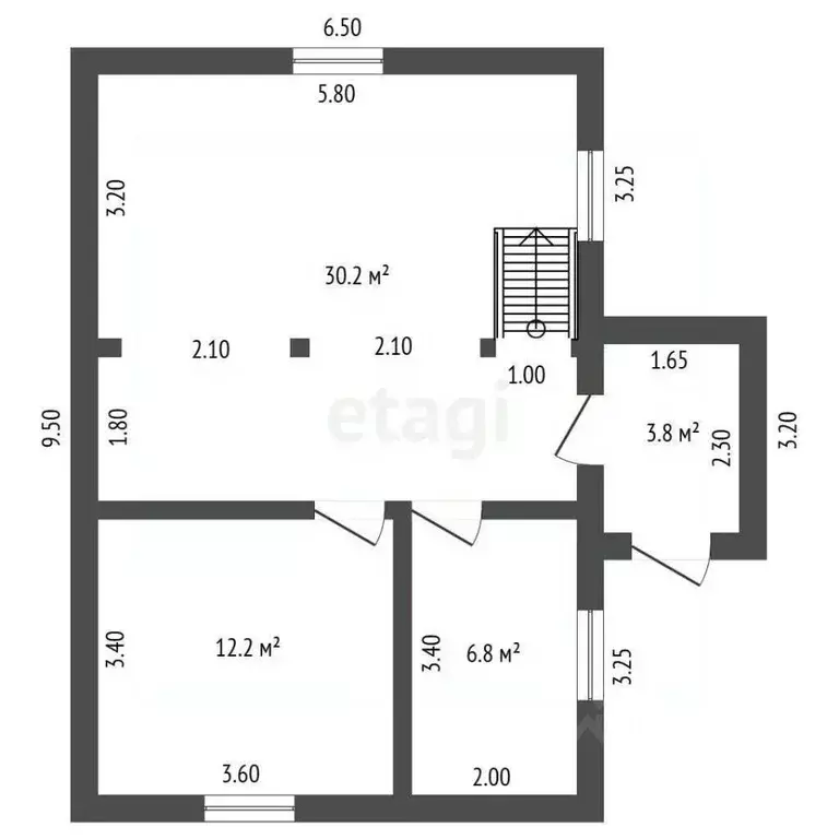 Дом в Ленинградская область, Ломоносовский район, д. Гостилицы ул. ... - Фото 2