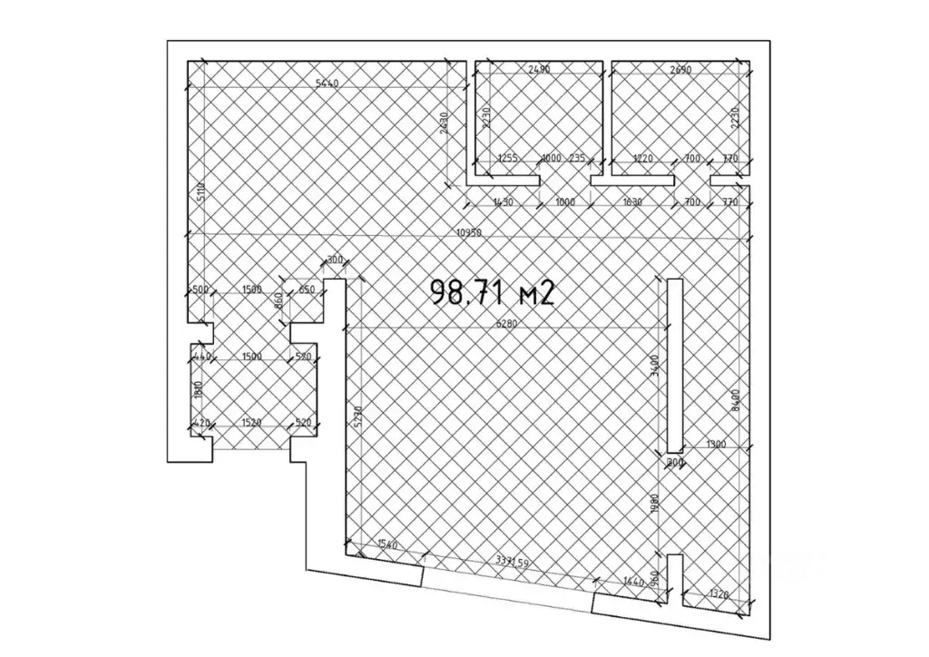 Помещение свободного назначения в Москва 6-я Радиальная ул., 7/1к1 (99 ... - Фото 1