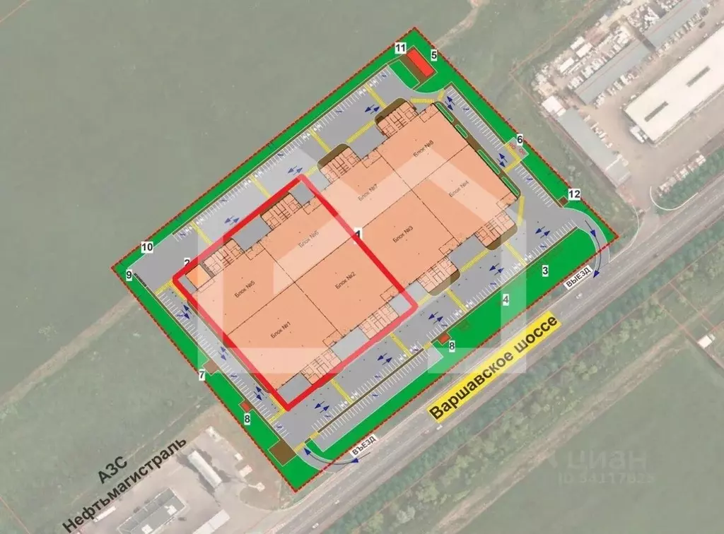 Производственное помещение в Москва с. Ознобишино, 195 (10075 м) - Фото 2