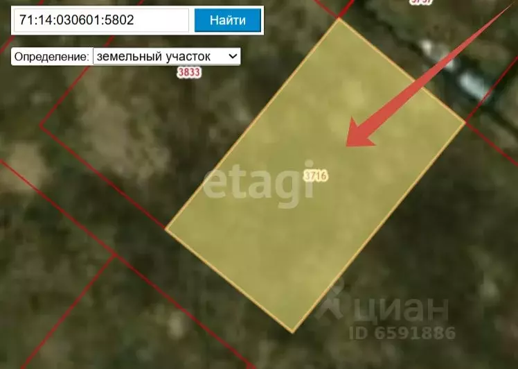 Участок в Тульская область, Тула городской округ, д. Вечерняя Заря  ... - Фото 2