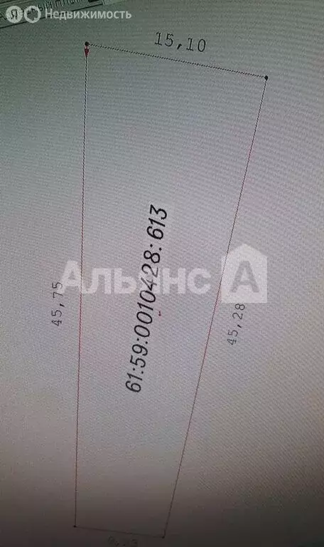 Участок в Шахты, улица Достоевского (5.5 м) - Фото 2