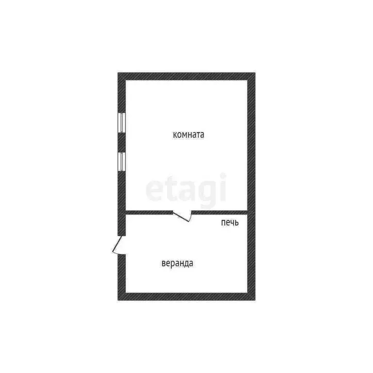 Дом в Курган, СНТ Луч (28 м) - Фото 0