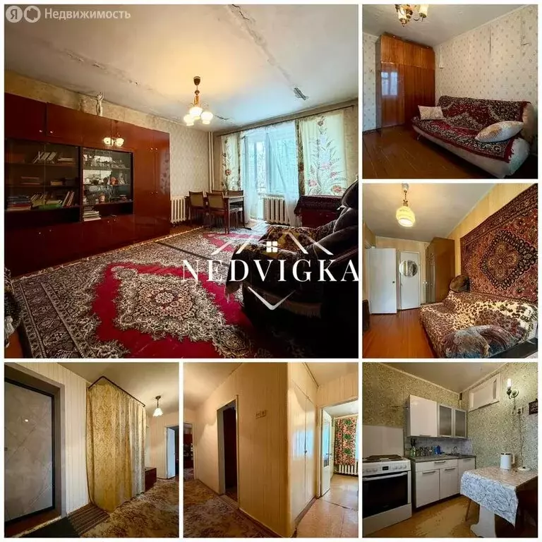 3-комнатная квартира: Мирный, Комсомольская улица, 23 (65.6 м) - Фото 1