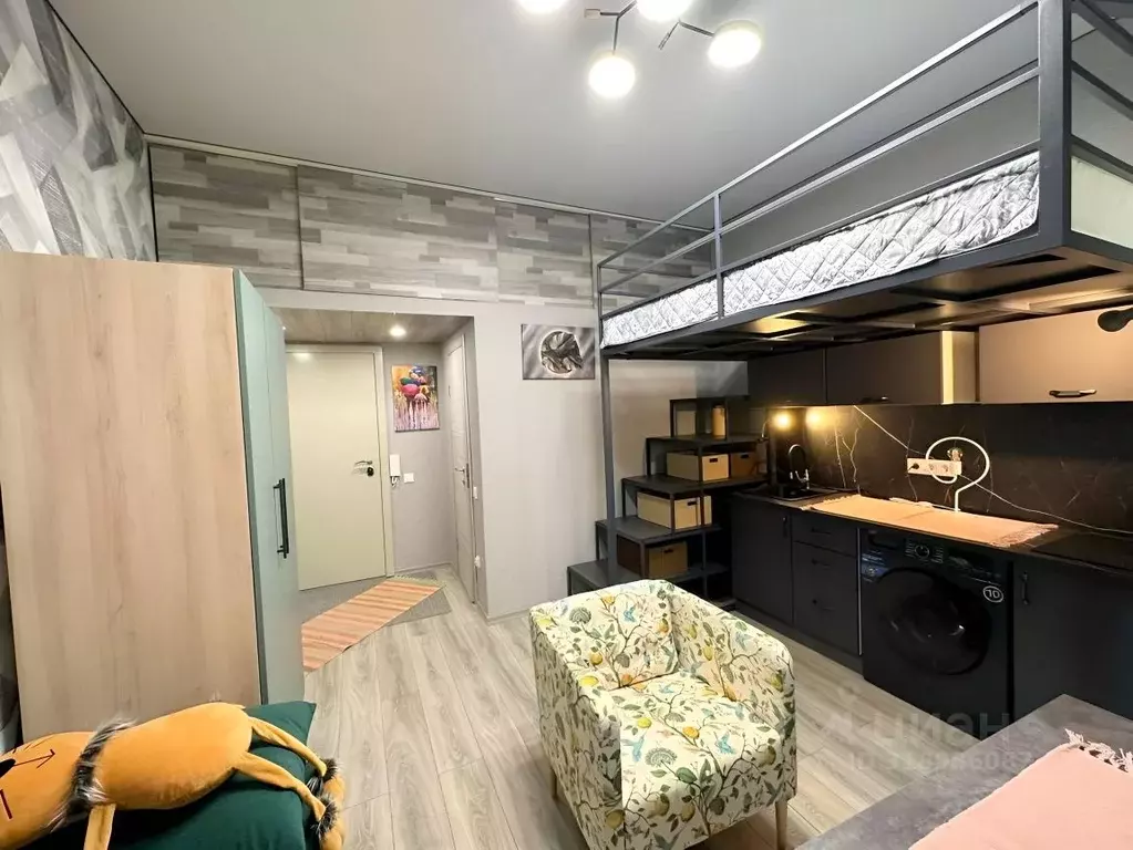 Студия Санкт-Петербург ул. Лабутина, 3 (20.0 м) - Фото 1