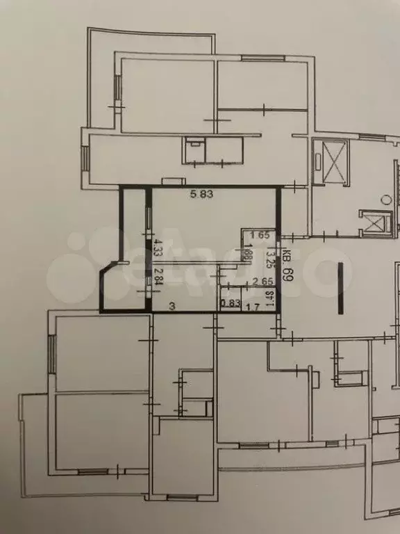 1-к. квартира, 50 м, 11/16 эт. - Фото 0